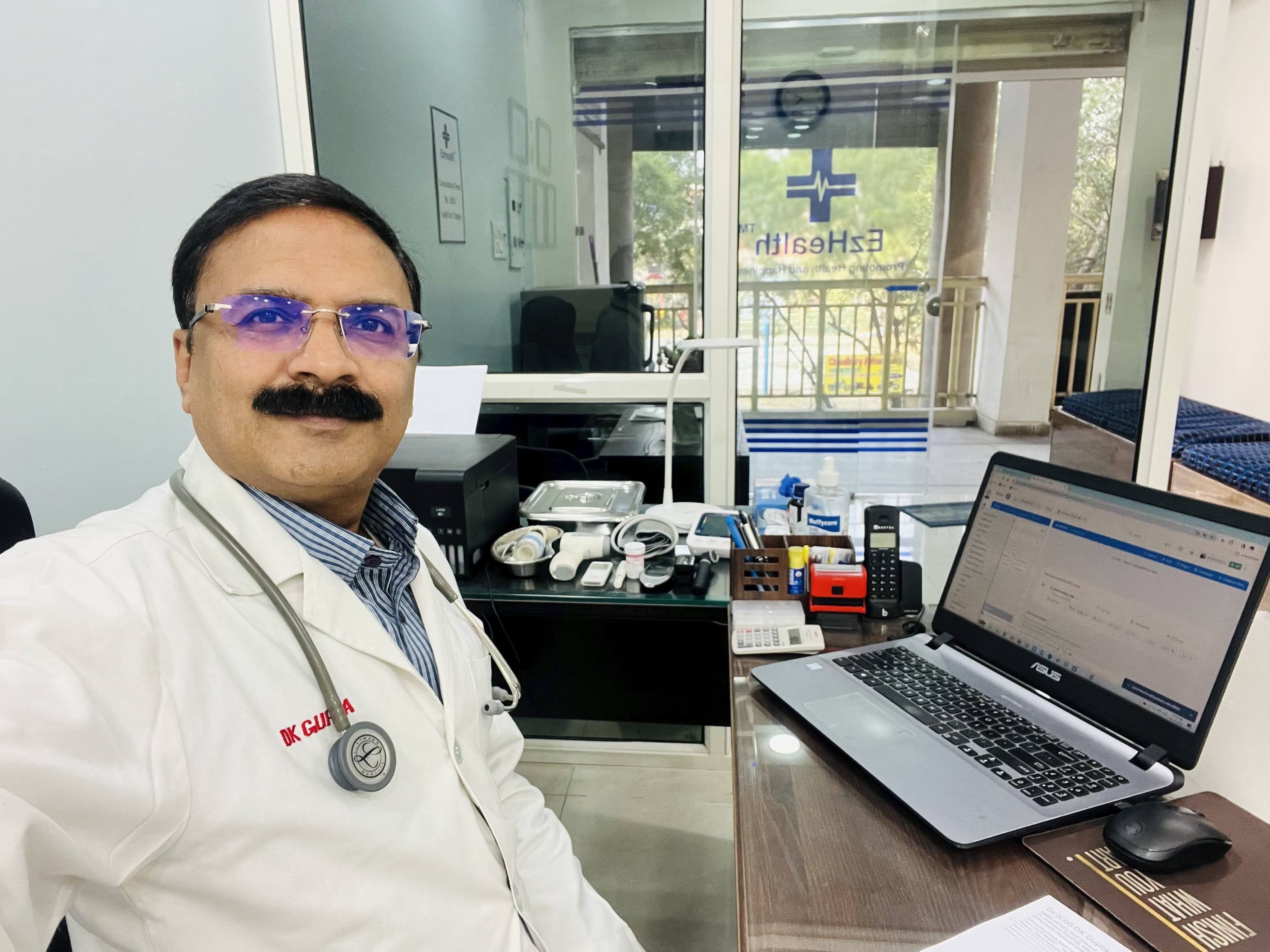 Dr. (Col) DK Gupta - Diabetologist in new delhi delhi, ghaziabad | Book ...